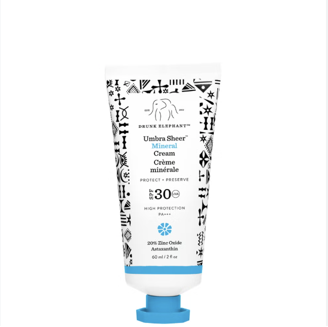 Drunk Elephant Umbra Sheer Mineral Cream   60 ml