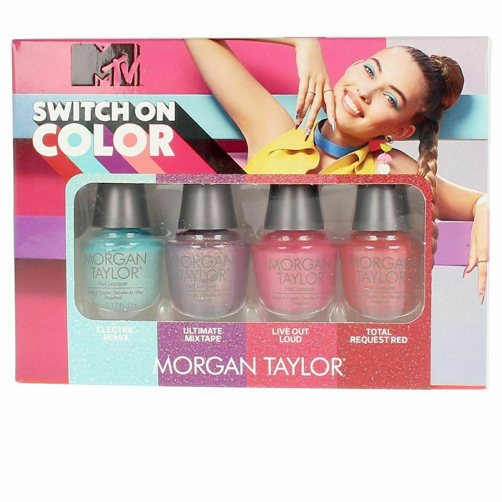 MORGAN TAYLOR SWITCH ON COLOR set 4 pcs