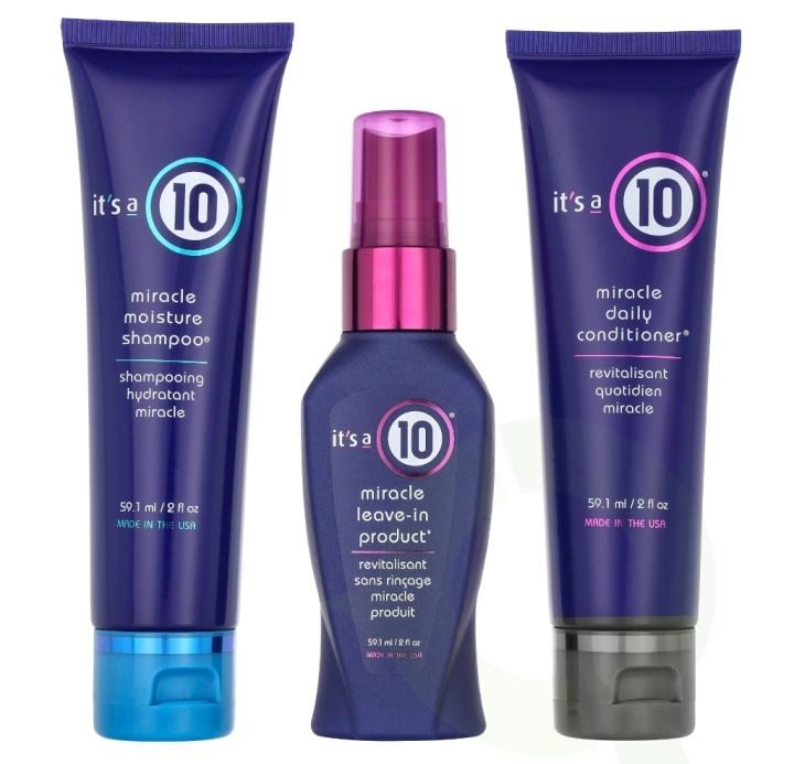 It's A 10 Conditioning Trail Set Shampoo 59,1ml/Conditioner 59,1ml/Leave-in 59,1ml   set x 177.3 ml