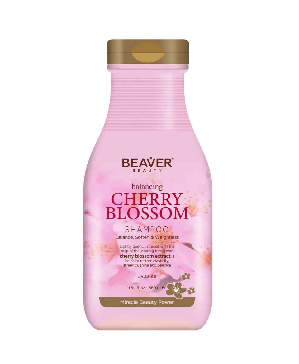 BEAVER  CHERRY BLOSSOM sebum-regulating shampoo 350 ml