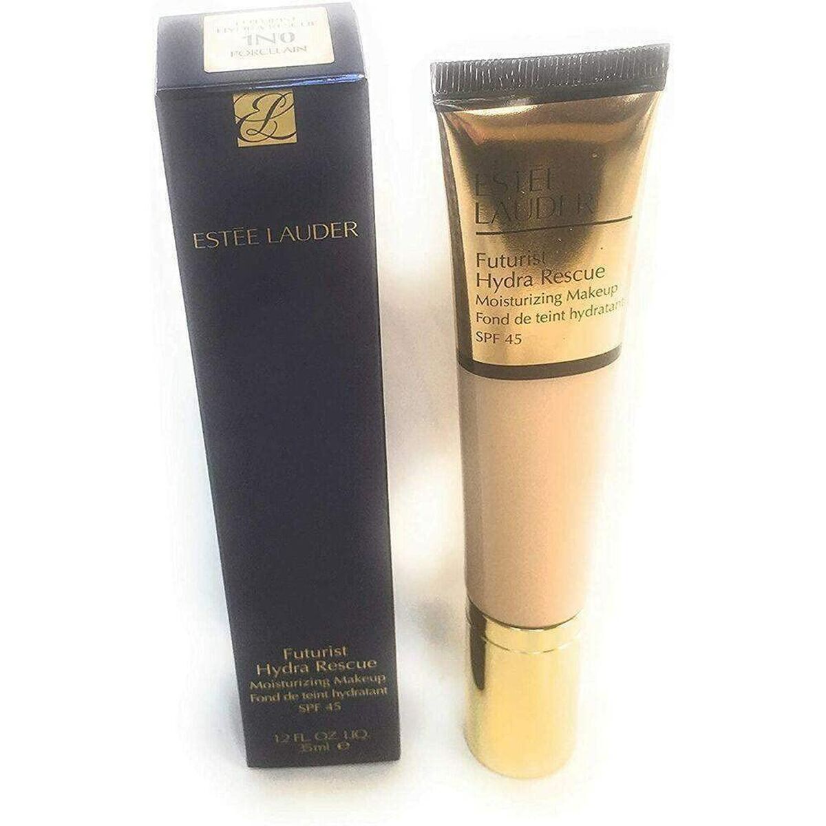 E.Lauder Futurist Hydra Rescue Moisturizing Makeup SPF45 - #1N0 Porcelain   35 ml