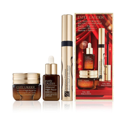 E.Lauder Eye Transformers Repair SetAdvanced Night Repair 15ml/Advanced Night Repair Supercharged Gel Creme 15ml/Mascara Extreme Black   set x 38 ml