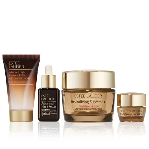 ESTÉE LAUDER REVITALIZING SUPREME + YOUTH POWER FACIAL CREAM CASE 4 pcs Facial cream 50 ml + Cleansing gel 30 ml + Facial serum 15 ml + Eye contour balm 5 ml