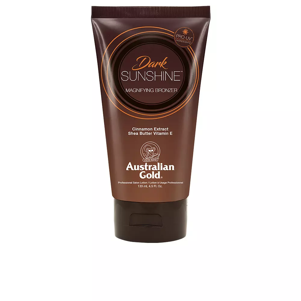 AUSTRALIAN GOLD SUNSHINE DARK magnifying bronzer professional lotion 133 ml