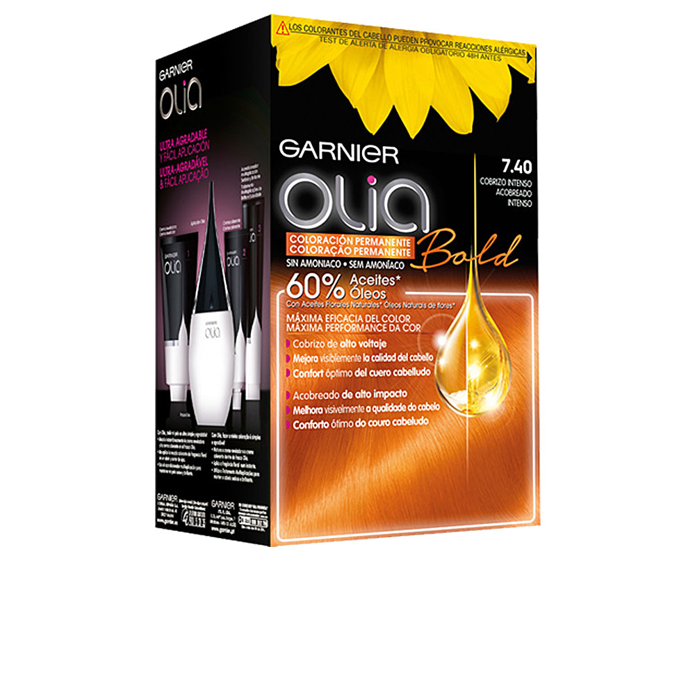 GARNIER OLIA permanent color #7.40-intense copper 4 pcs