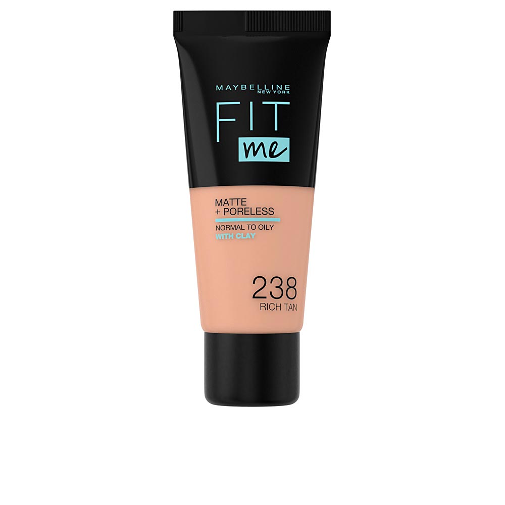 MAYBELLINE FIT ME MATTE+PORELESS foundation #238-rich tan