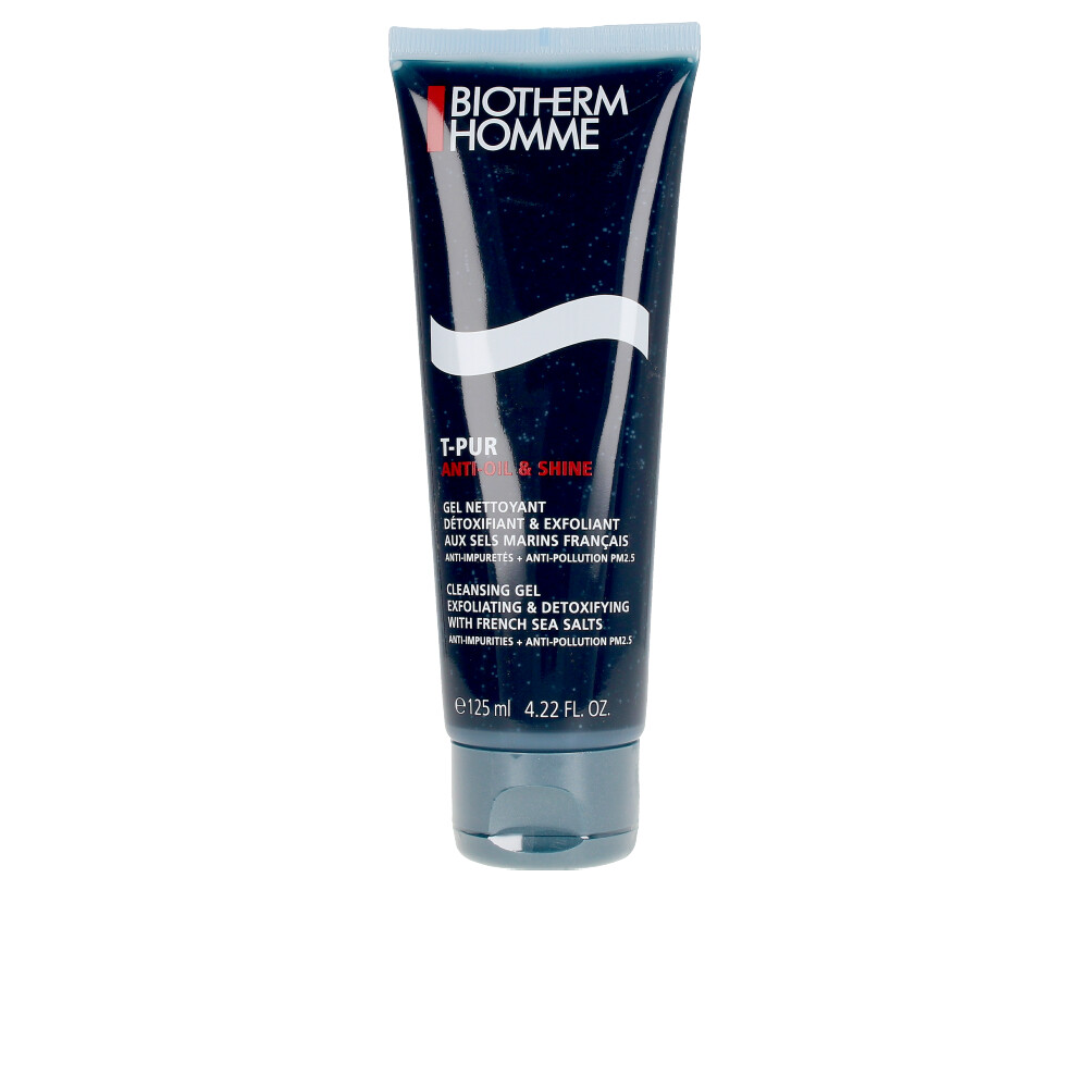 HOMME T-PUR anti-oil & shine cleansing gel 125ml