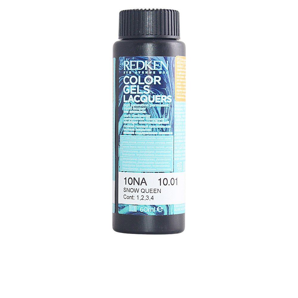 REDKEN COLOR GEL LACQUERS #10NA-snow queen 60 ml x 3 u