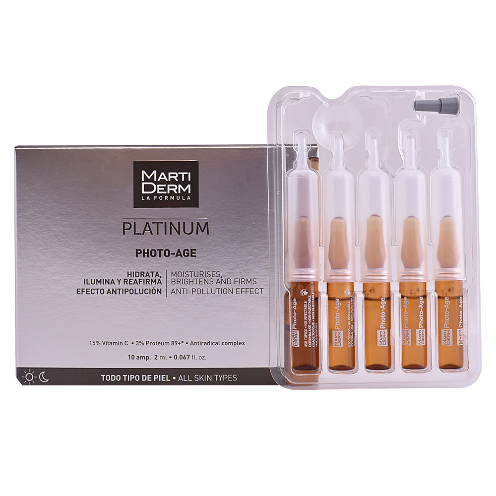 Martiderm Platinum Photo-Age Ampoules  - 1 set x 20 ml