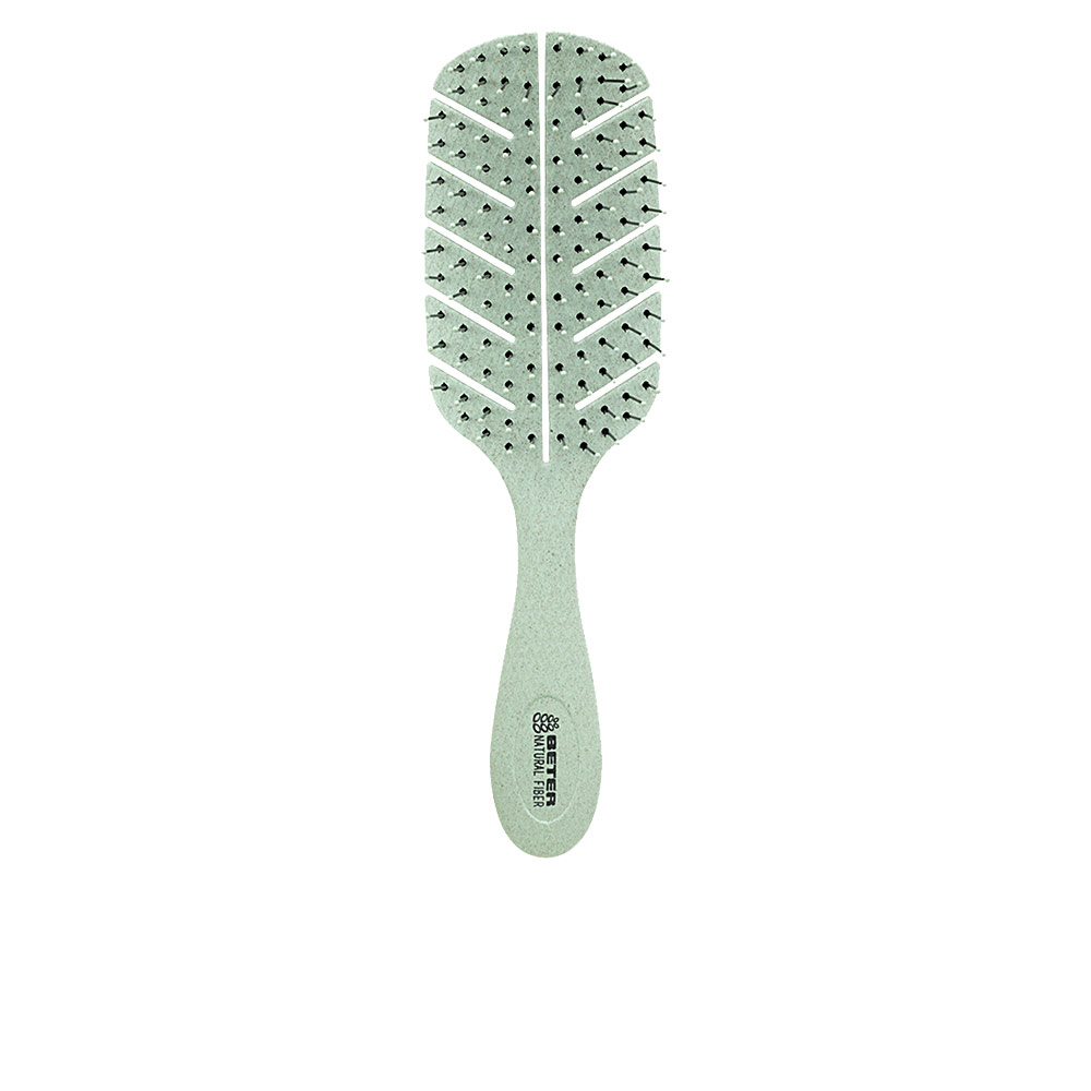 BETER DETANGLING natural fiber brush #green