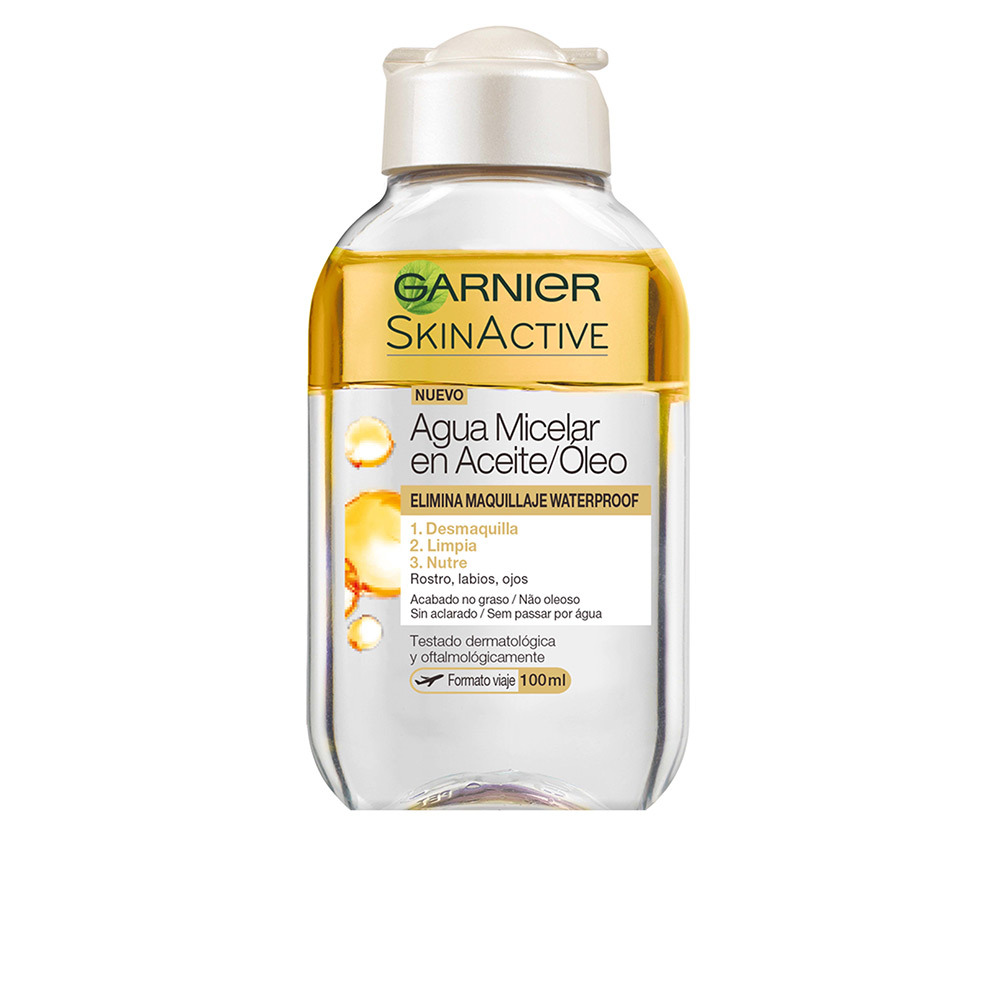 GARNIER SKINACTIVE AGUA MICELAR aceite waterproof 100 ml