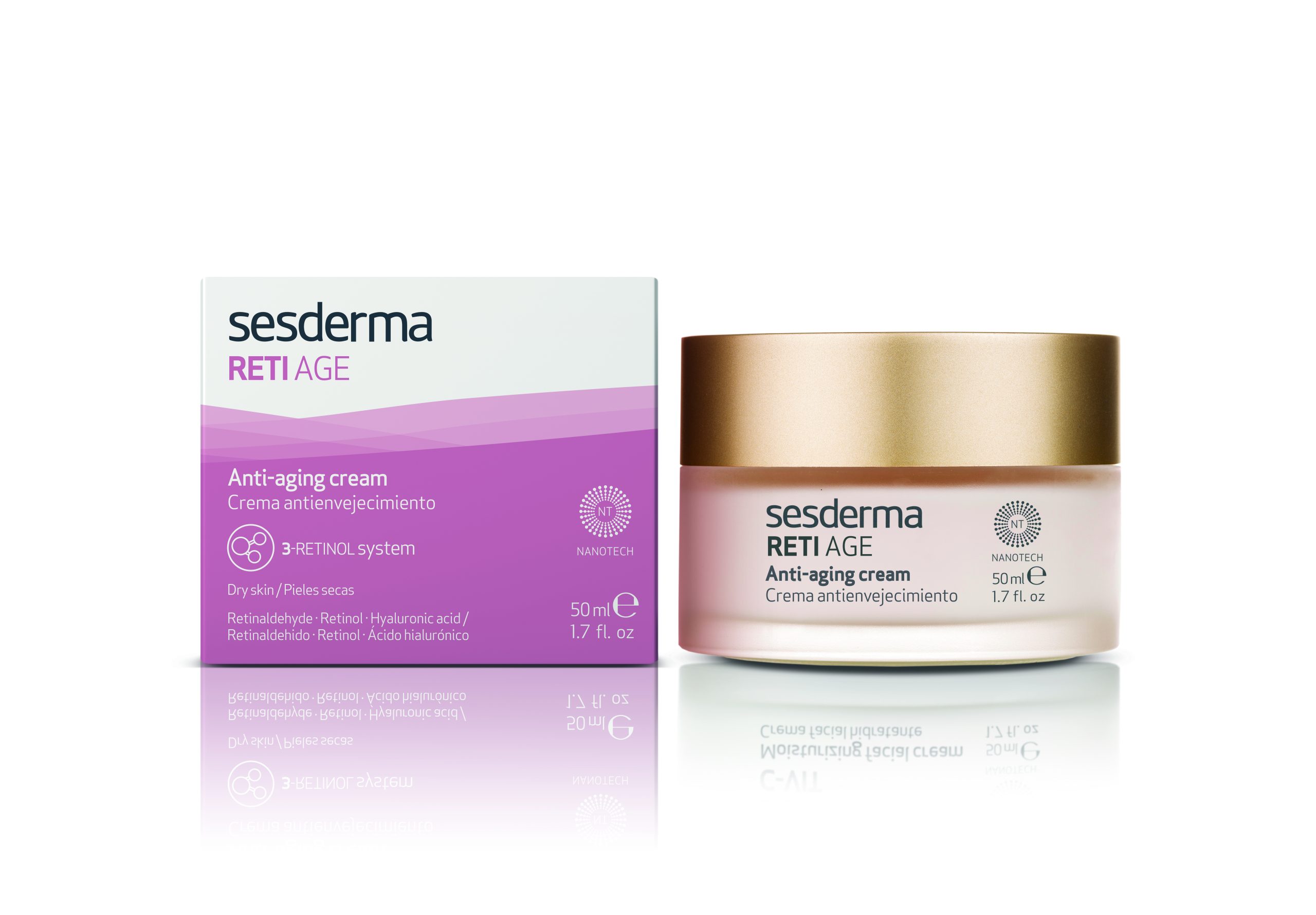 SESDERMA RETI-AGE crema antienvejecimiento 50 ml