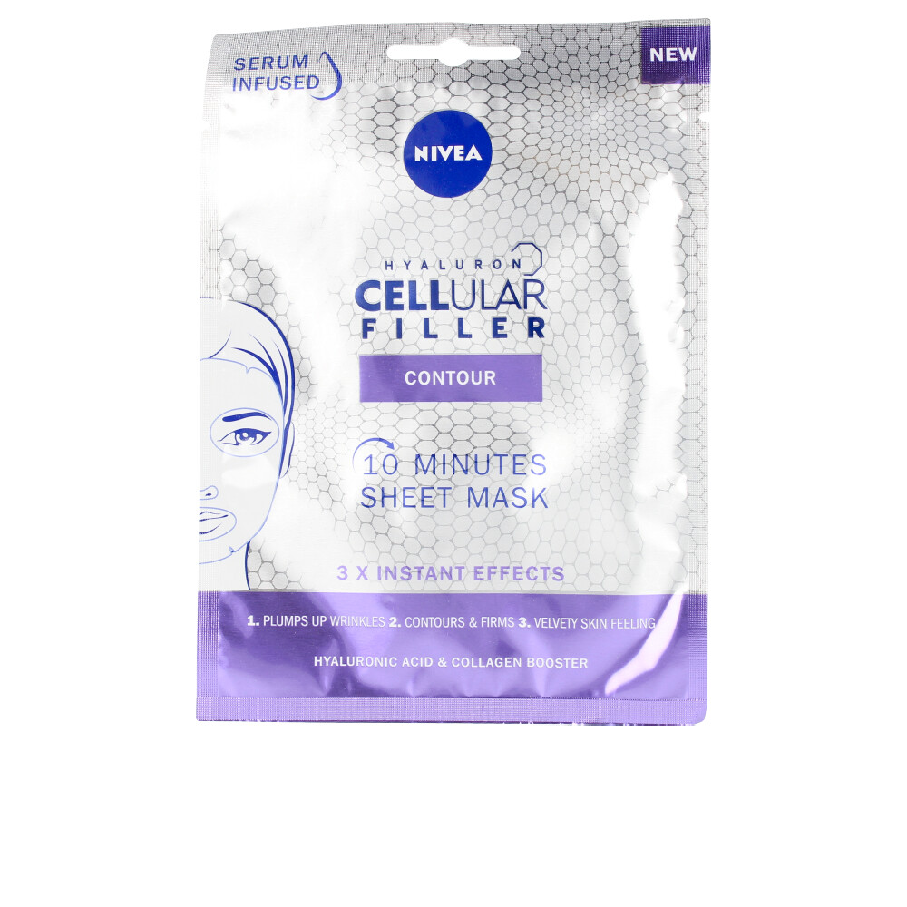 NIVEA HYALURON CELLULAR FILLER contour mask facial