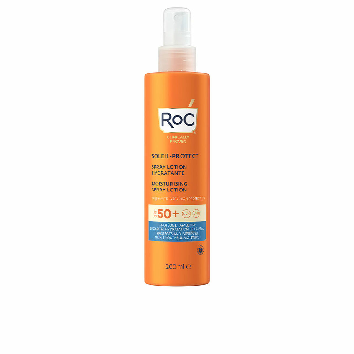 ROC Soleil-Protect Moisturising Spray Lotion SPF50  200 ml