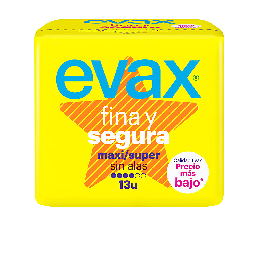 EVAX FINA&SEGURA compresas maxi 13 uds