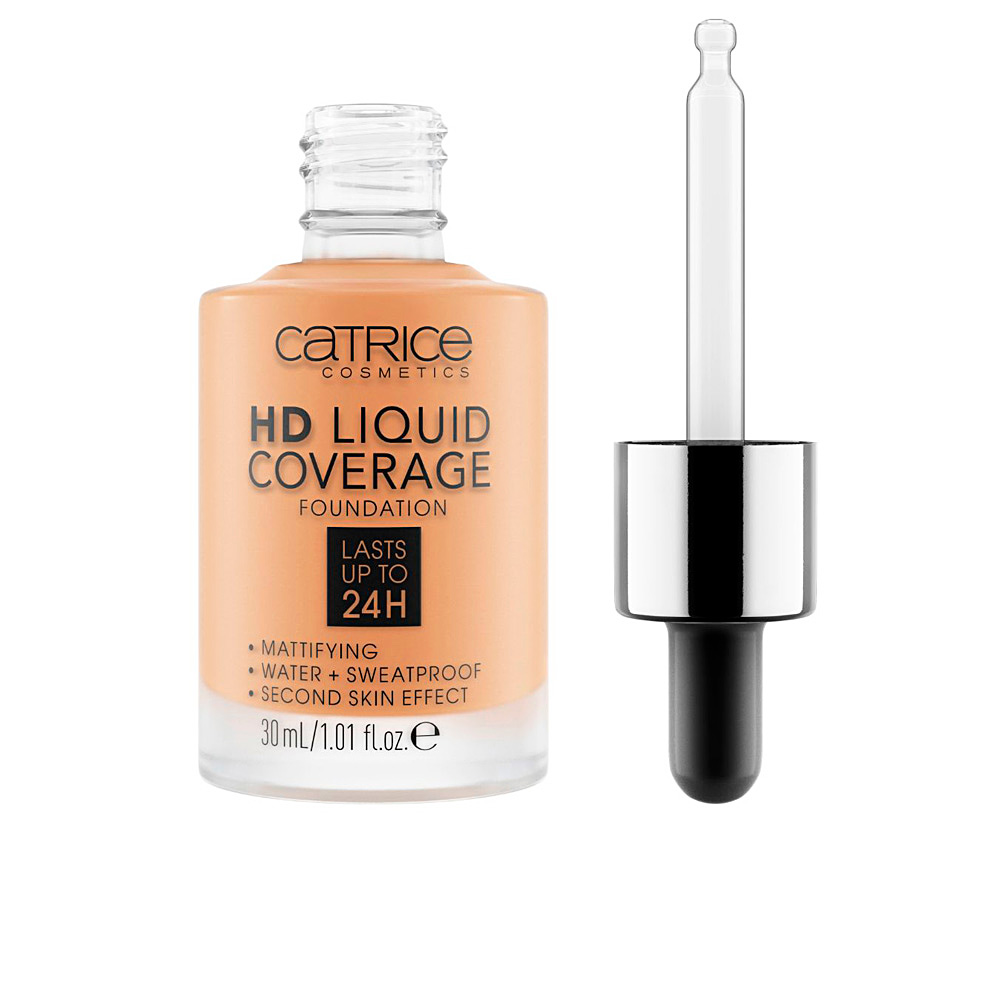 CATRICE HD LIQUID COVERAGE FOUNDATION lasts up to 24h #046-camel bei