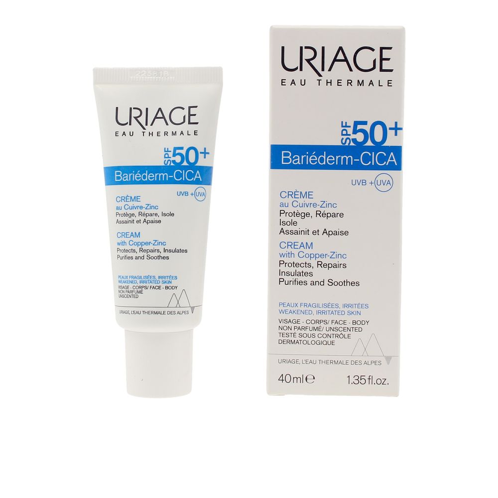 URIAGE BARIÉDERM cica crema SPF50+ 40 ml