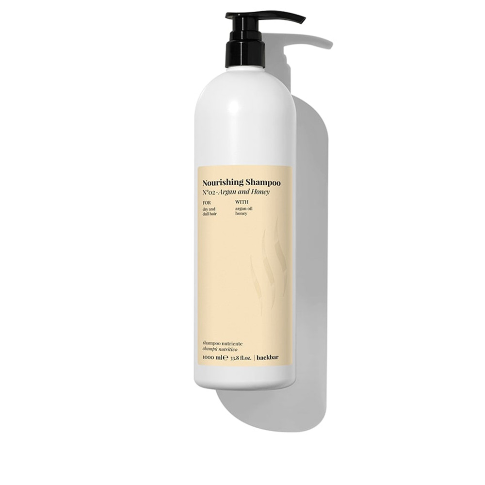 FARMAVITA BACK BAR nourishing shampoo nº02-argan&honey 1000 ml
