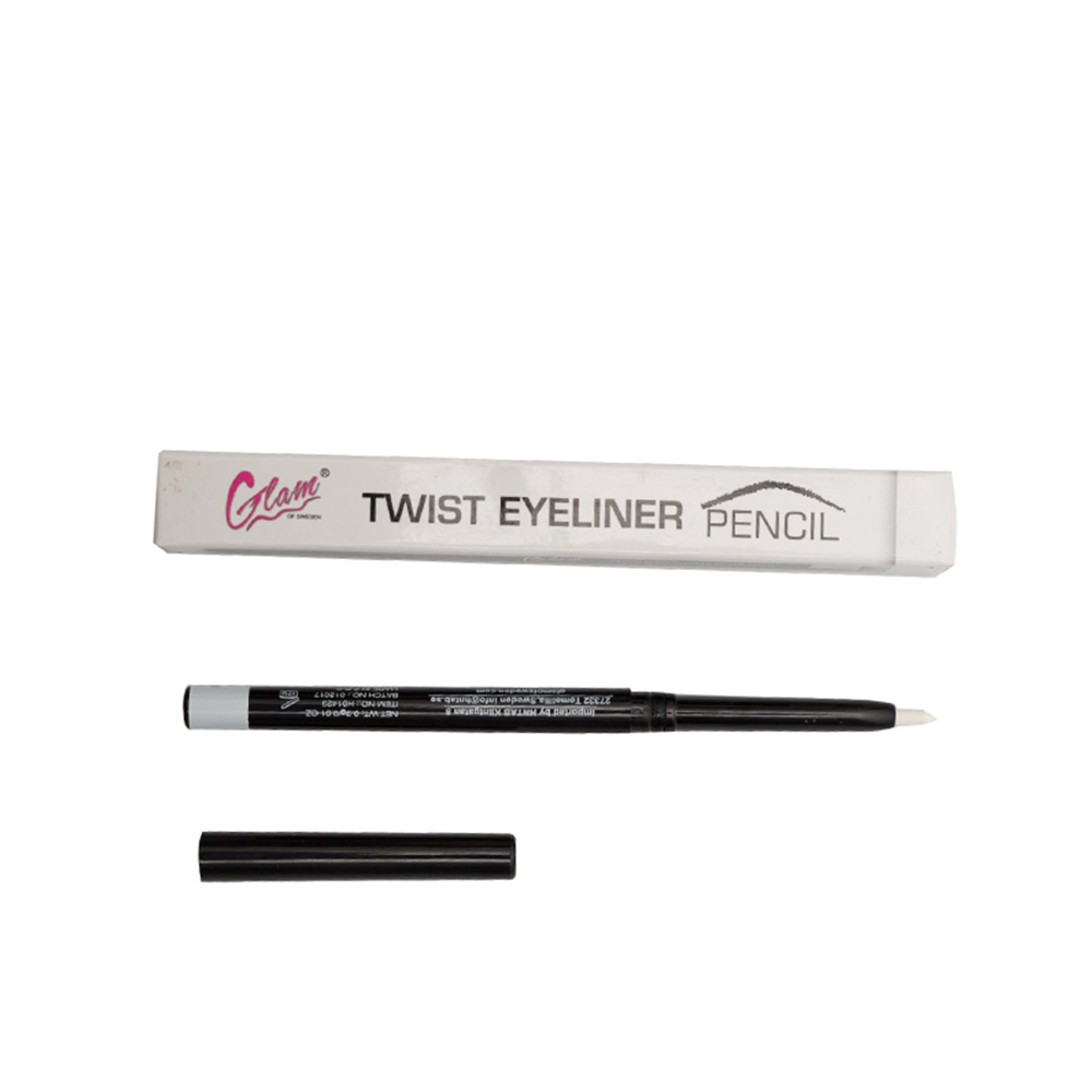GLAM OF SWEDEN EYELINER TWIST #white