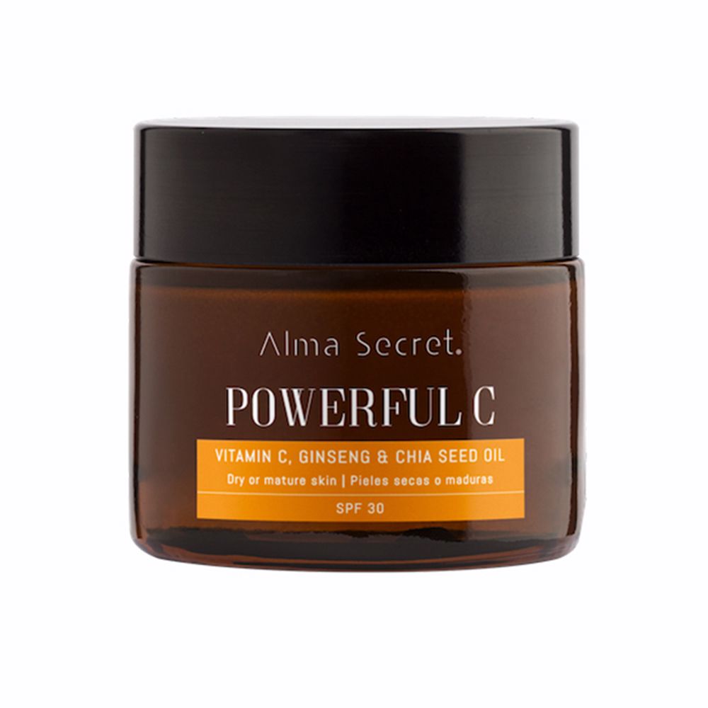ALMA SECRET POWERFUL C anti-age iluminadora chía SPF30 50 ml