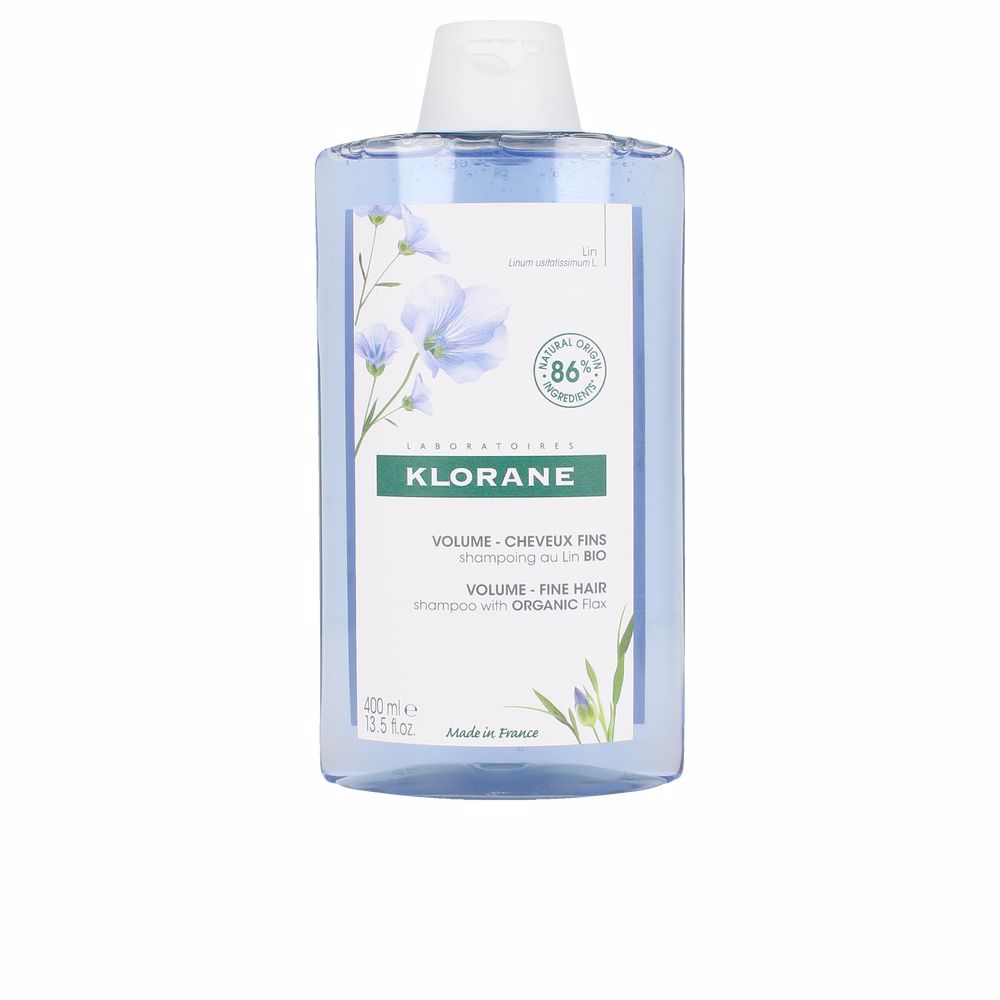 KLORANE VOLUME shampoo with flax fiber 400 ml