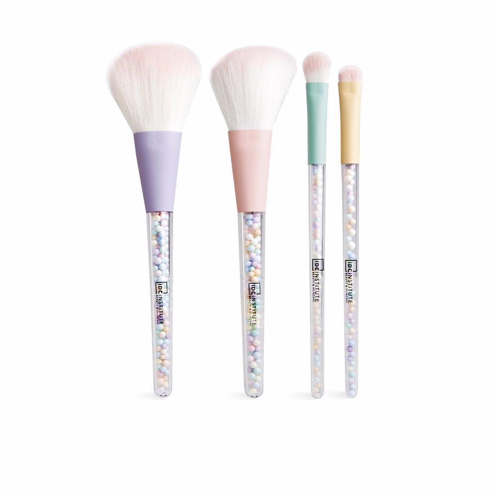 IDC INSTITUTE CANDY MAKEUP BRUSHES set 4 pz