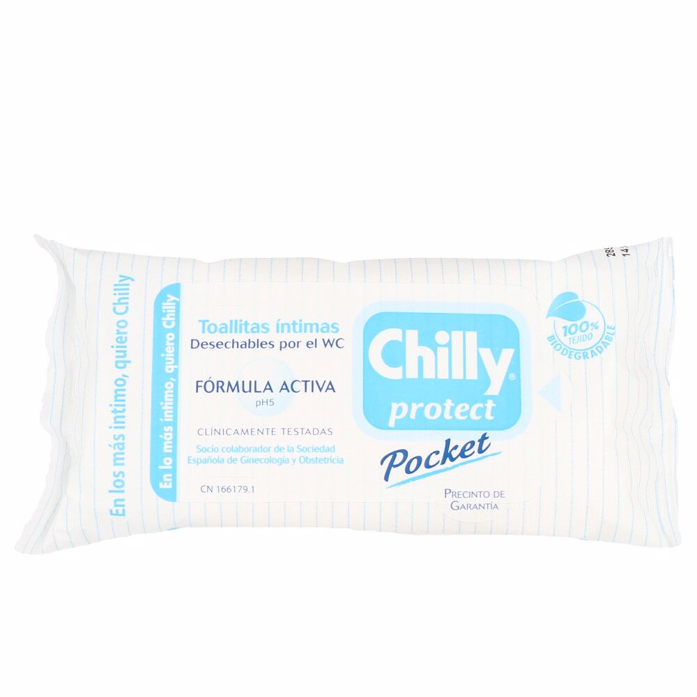 163266.jpg CHILLY EXTRA PROTECTION intimate wipes 12 units - Image 1