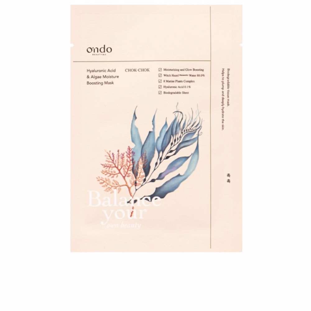 163693.jpg Ενυδατική Μάσκα Ondo Beauty 36.5 Υαλουρονικό Οξύ Φύκια (25 ml) - Image 1