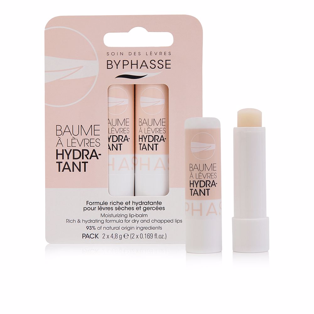 BYPHASSE MOISTURIZING LIP BALM MOISTURIZER 2 u