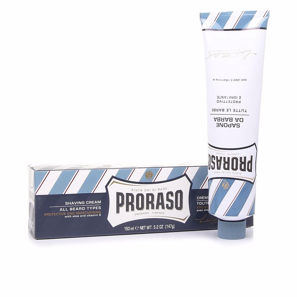 PRORASO BLUE Aloe and vitamin E shaving cream 150 ml