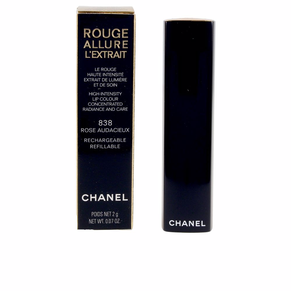 CHANEL ROUGE ALLURE L'EXTRAIT lipstick #rose audacieux-838