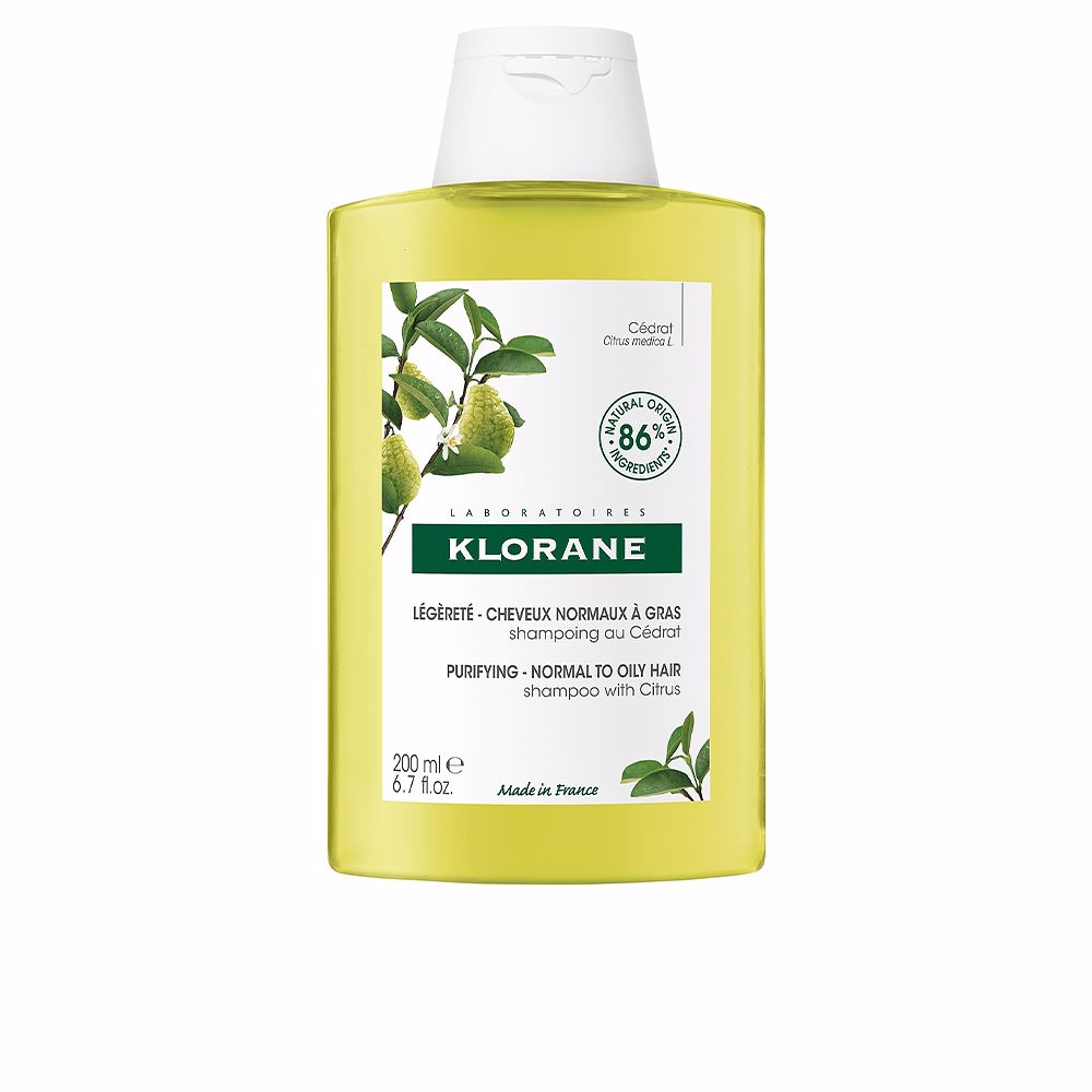 KLORANE PURIFYING citron shampoo 200 ml