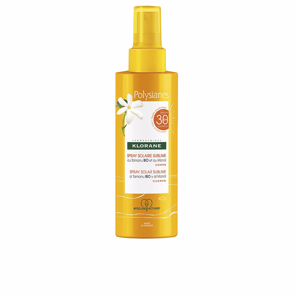 KLORANE MONOÏ Y TAMANU BIO spray solar sublime SPF30 200 ml