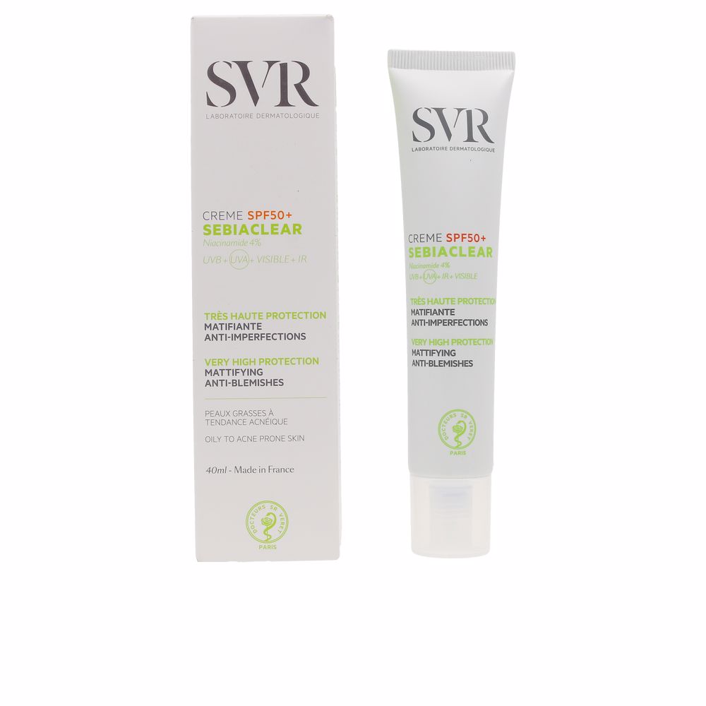 SVR LABORATOIRE DERMATOLOGIQUE SEBIACLEAR crème SPF50 50 ml