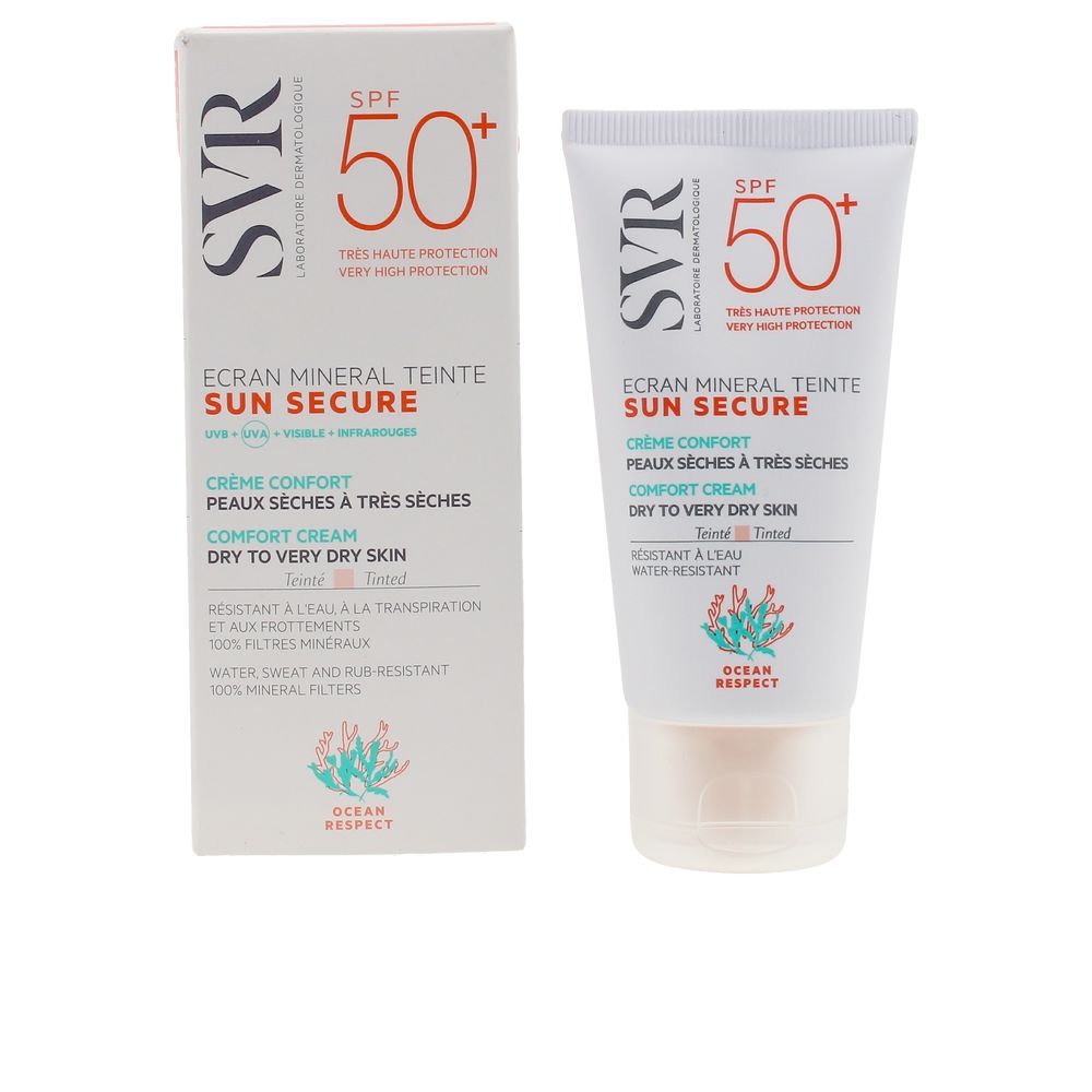 SVR Laboratoire Dermatologique Sun Secure Mineral Screen SPF50 Αντηλιακή Κρέμα 60gr
