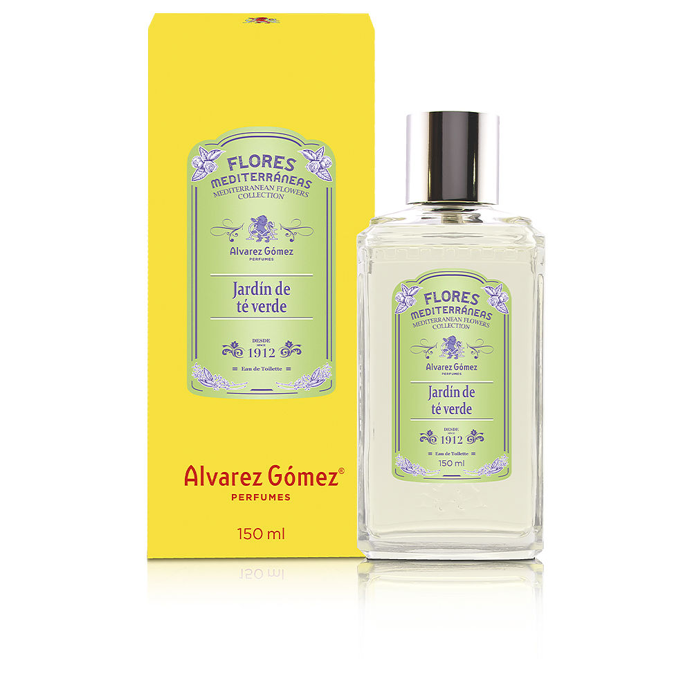ALVAREZ GOMEZ FLORES MEDITERRANEAS jardin té verde edt vapo 150 ml