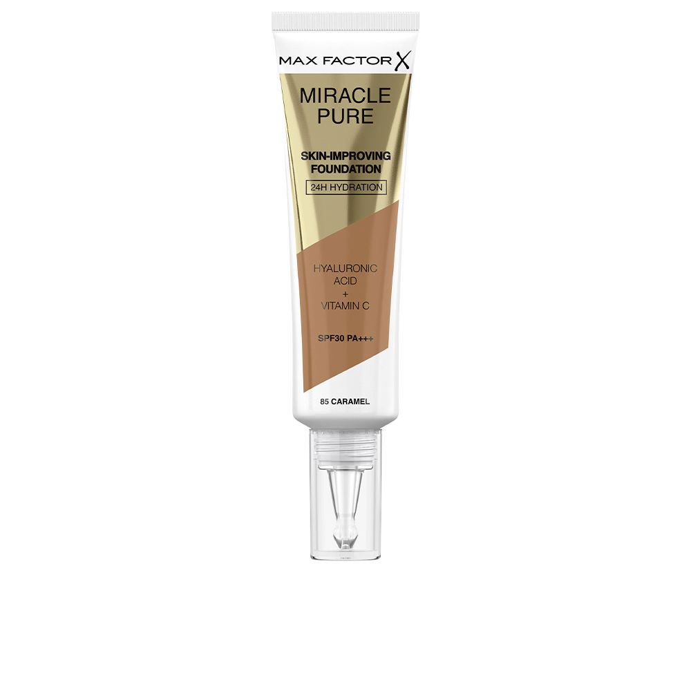 MAX FACTOR MIRACLE PURE foundation SPF30 #85-caramel 30 ml