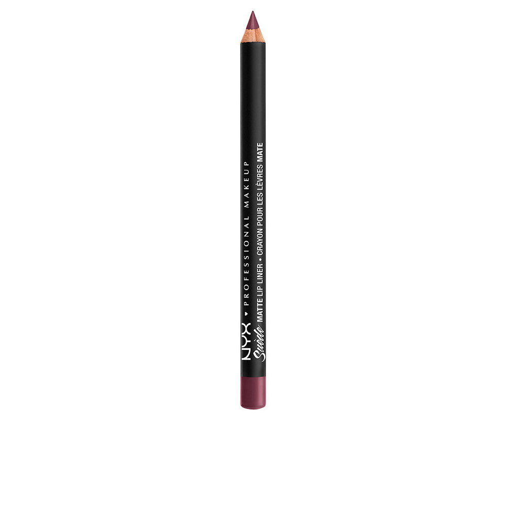 NYX PROFESSIONAL MAKE UP SUEDE matte lip liner #prune