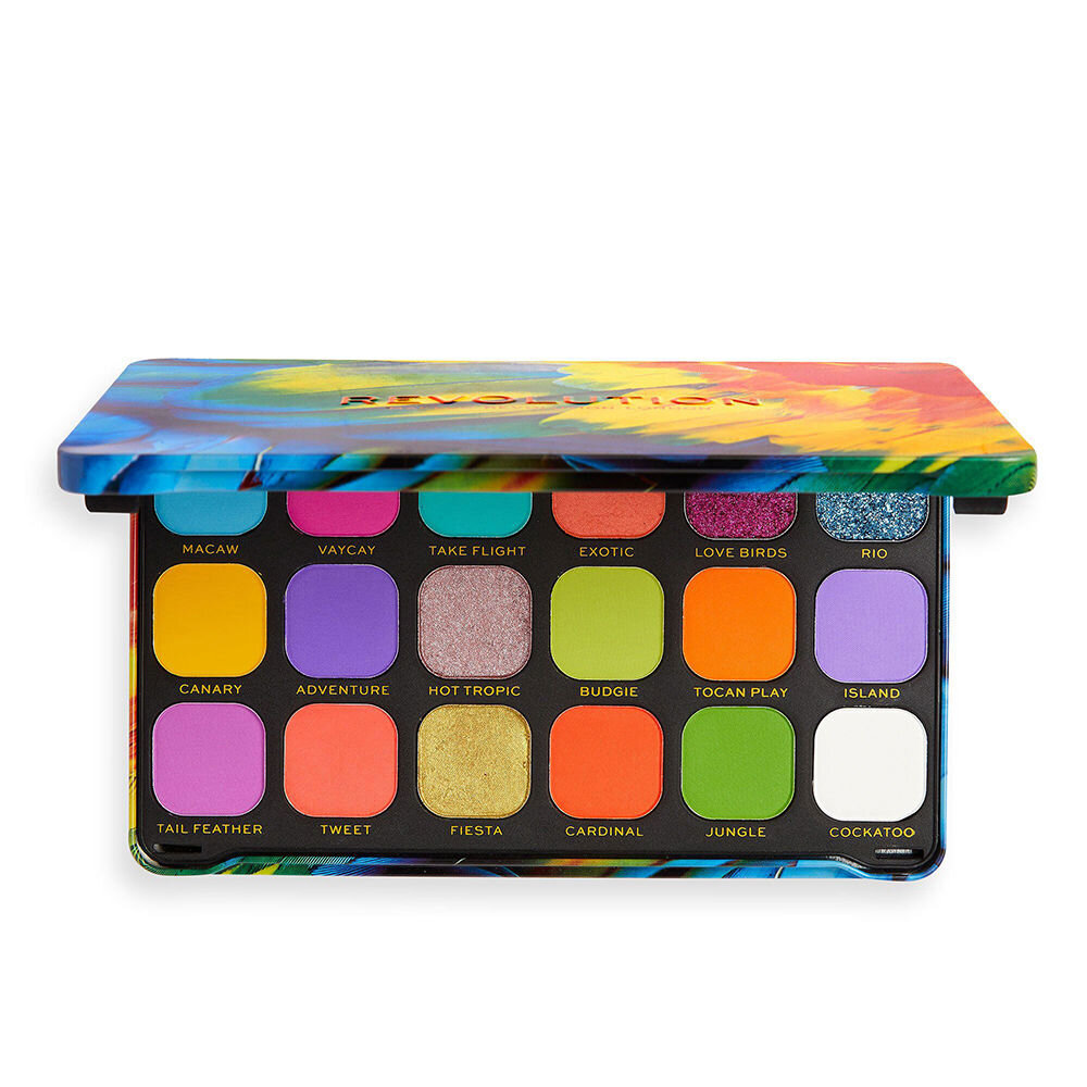 REVOLUTION MAKE UP FOREVER FLAWLESS eyeshadow palette #birds of paradise 19,8 gr