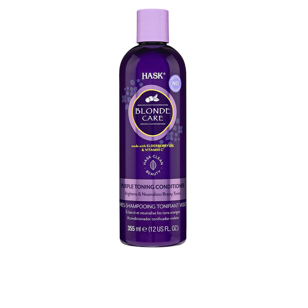 HASK BLONDE CARE purple toning conditioner 355 ml