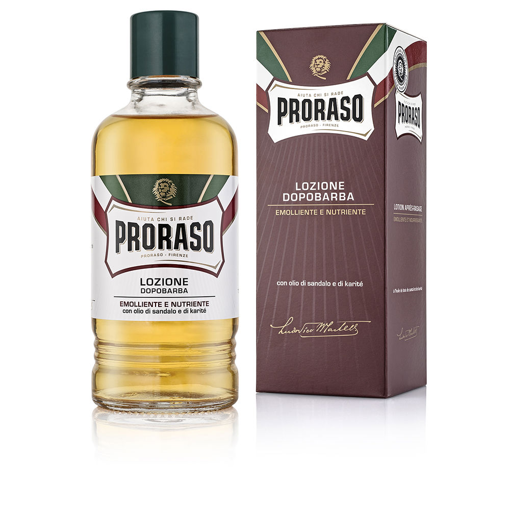PRORASO PROFESIONAL After shave lotion with alcohol, sandalwood and shea 400 ml