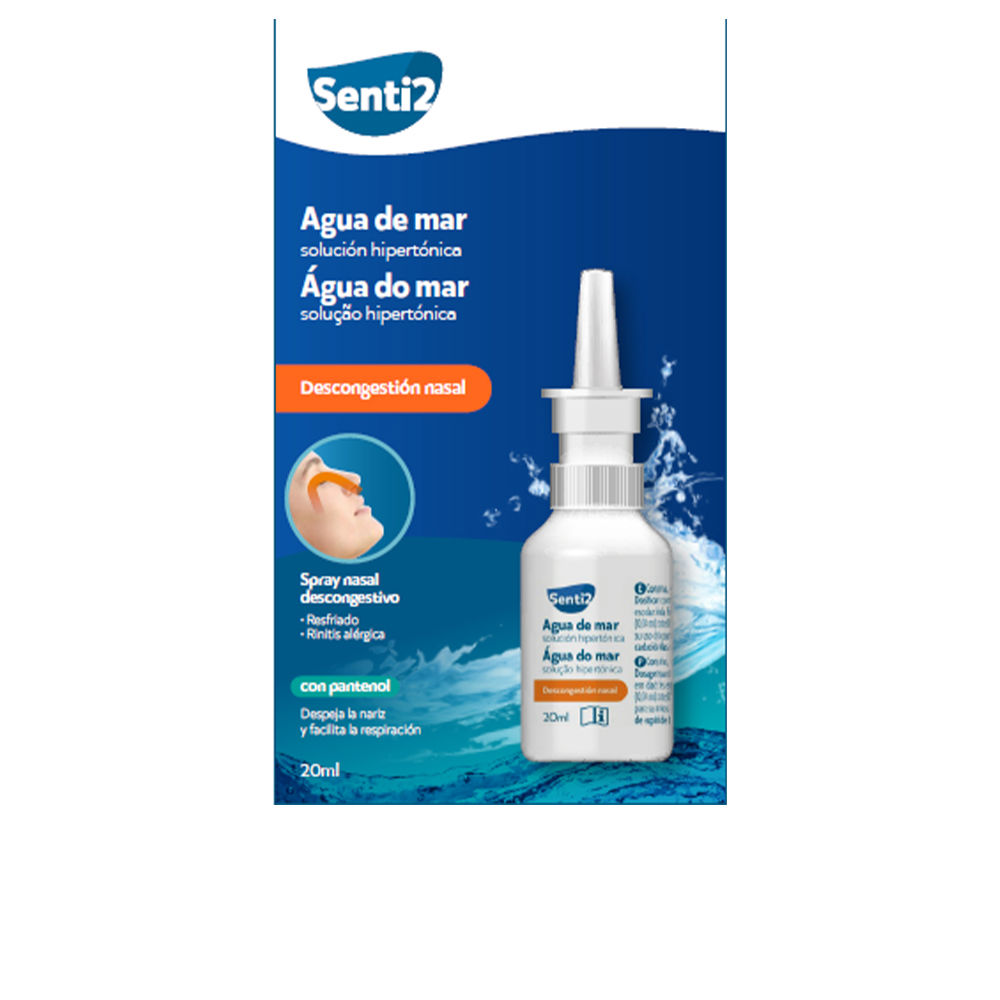 SENTI2 AGUA DE MAR Decongestant nasal spray, hypertonic solution, 20 ml