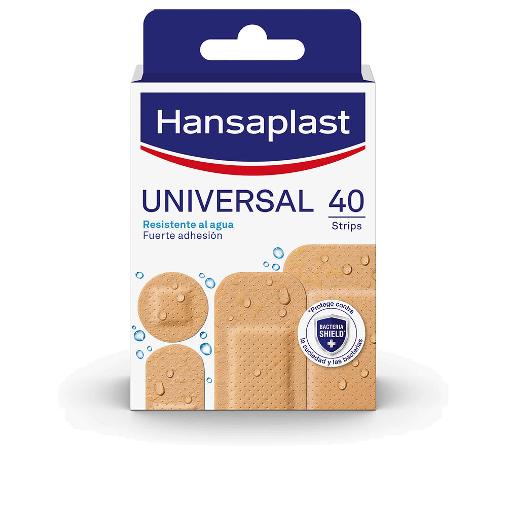Hansaplast Αδιάβροχα Αυτοκόλλητα Επιθέματα Universal Different Shapes 40τμχ