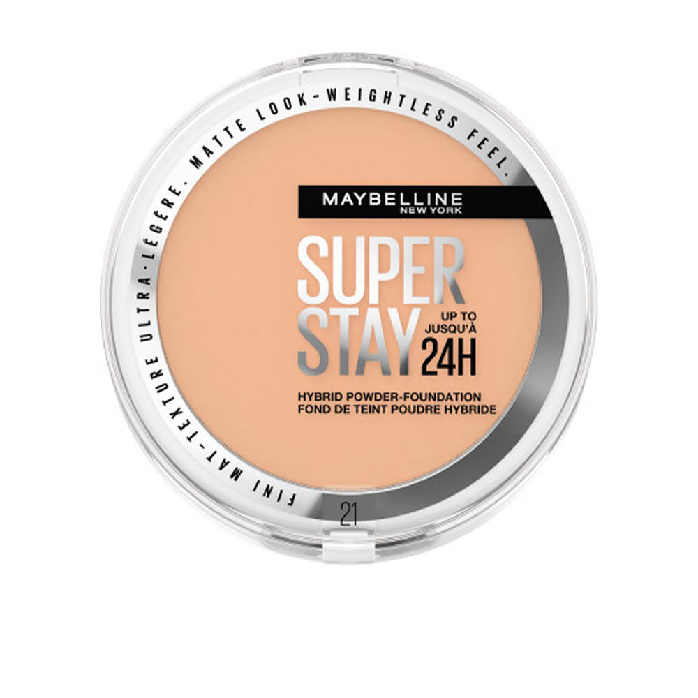 Βάση Mακιγιάζ σε Σκόνη Maybelline Superstay 24H Nº 21 (9 g)