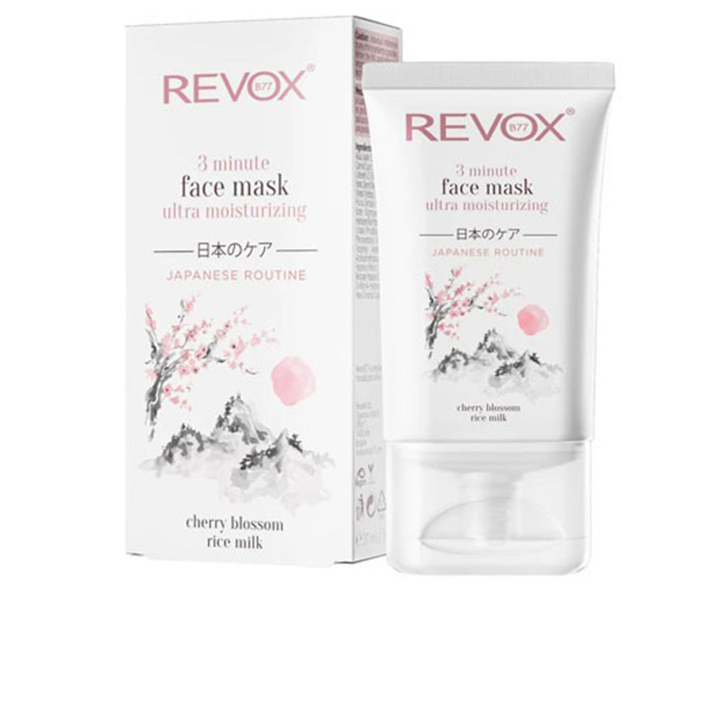 REVOX B77 JAPANESE RITUAL 3 minute face mask ultra moisturizing 30 ml