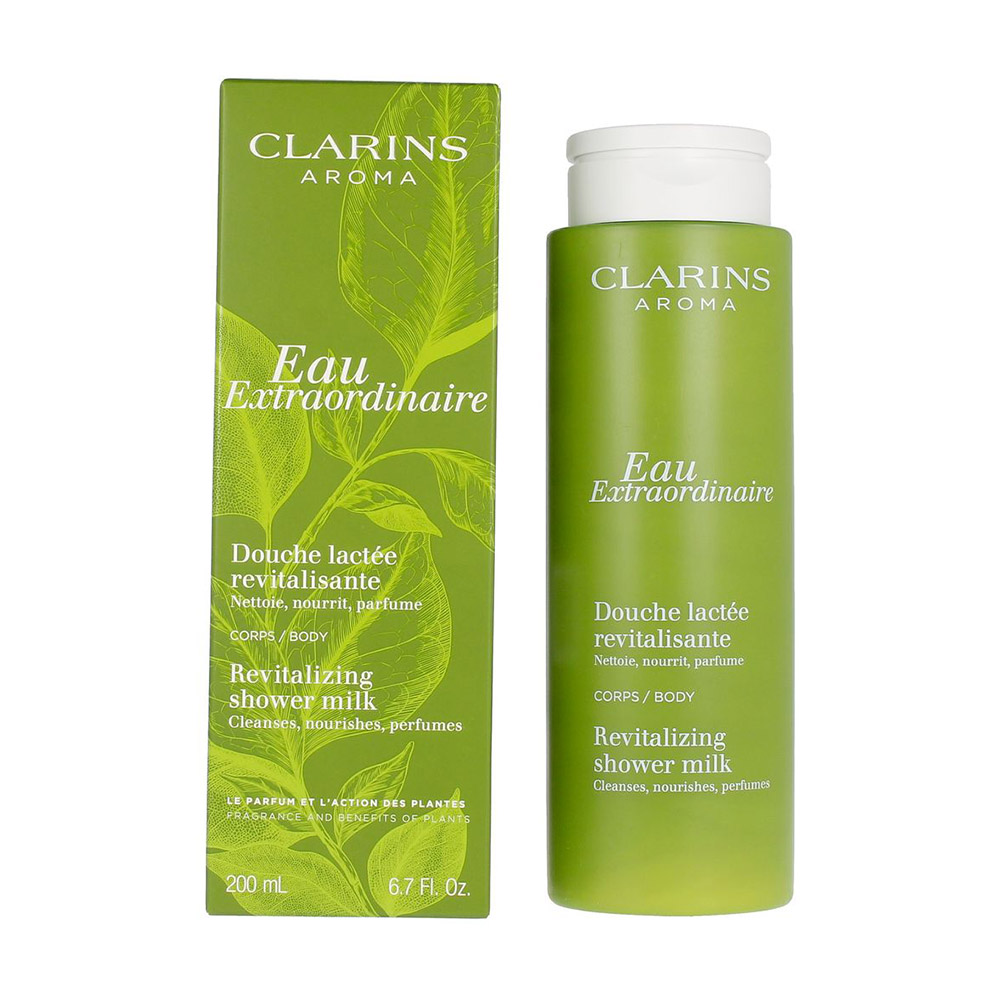 184180 Clarins Eau Extraordinaire Revitalizing Shower Milk 200 ml