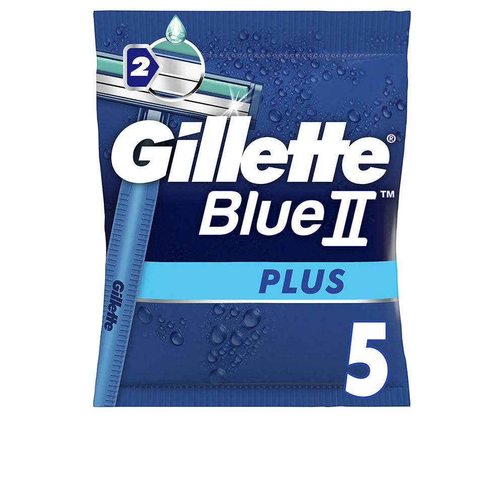 GILLETTE BLUE II PLUS disposable razor blade 5 u