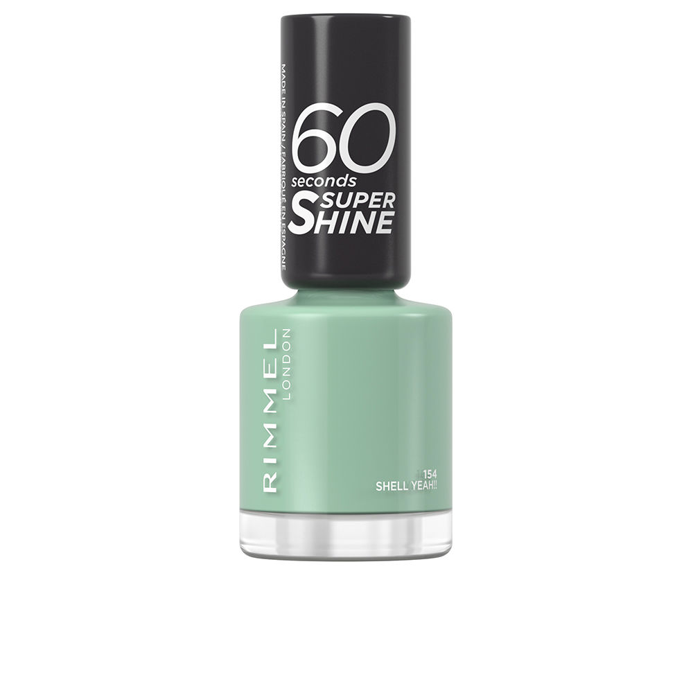 RIMMEL LONDON 60 SECONDS super shine #154-shell yeah!! 8ml
