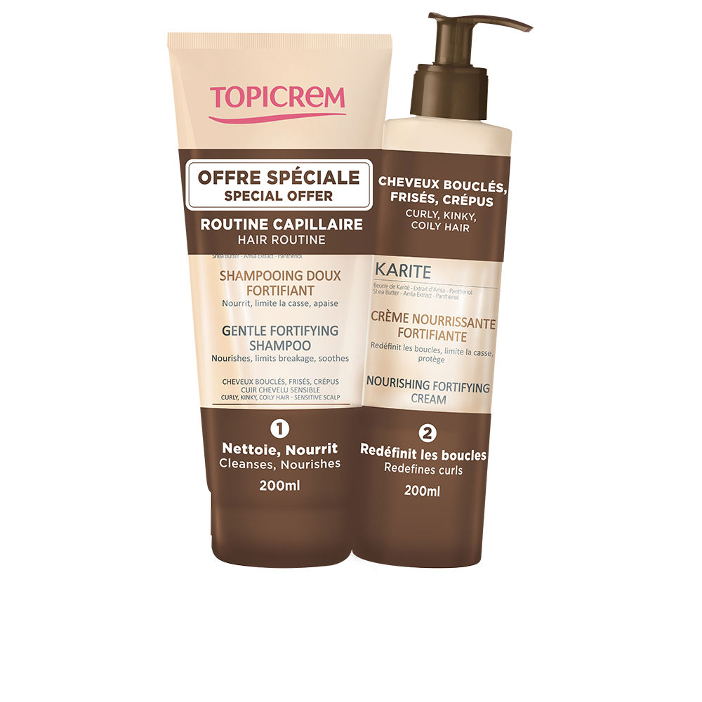 TOPICREM SHEA CAPILLARY LOT 2 pcs