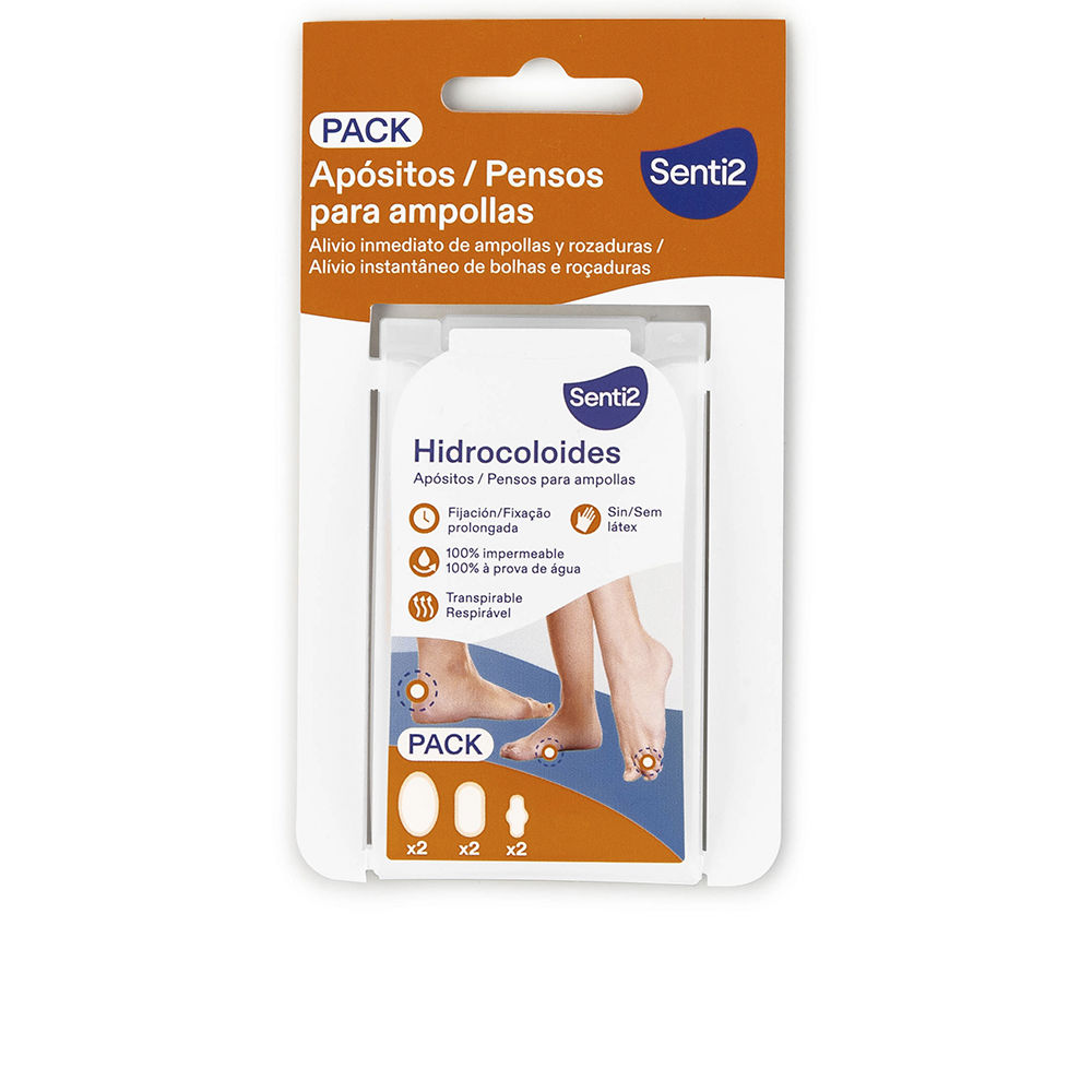 SENTI2 Hydrocolloid DRESSINGS assorted 6 units